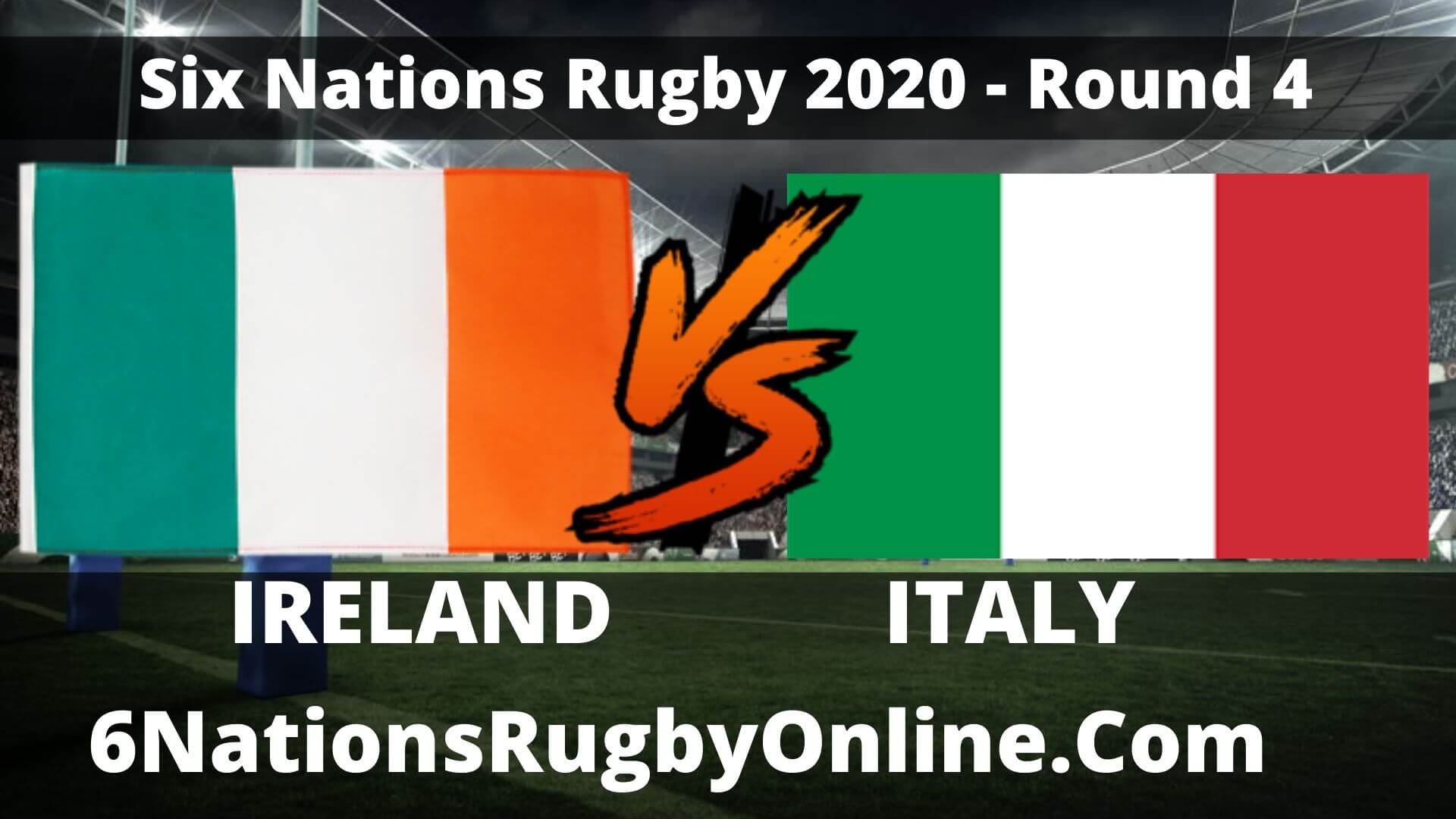 Ireland vs Italy Live Stream 2020 Round 4 Match Replay